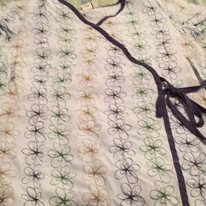 Barco Scrub Top Runs Small.